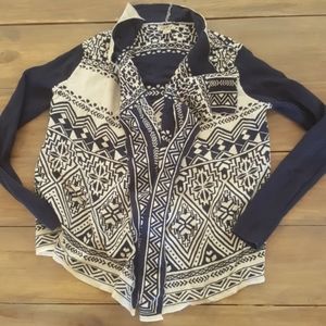 Lucky Brand Cotton Cardigan Small